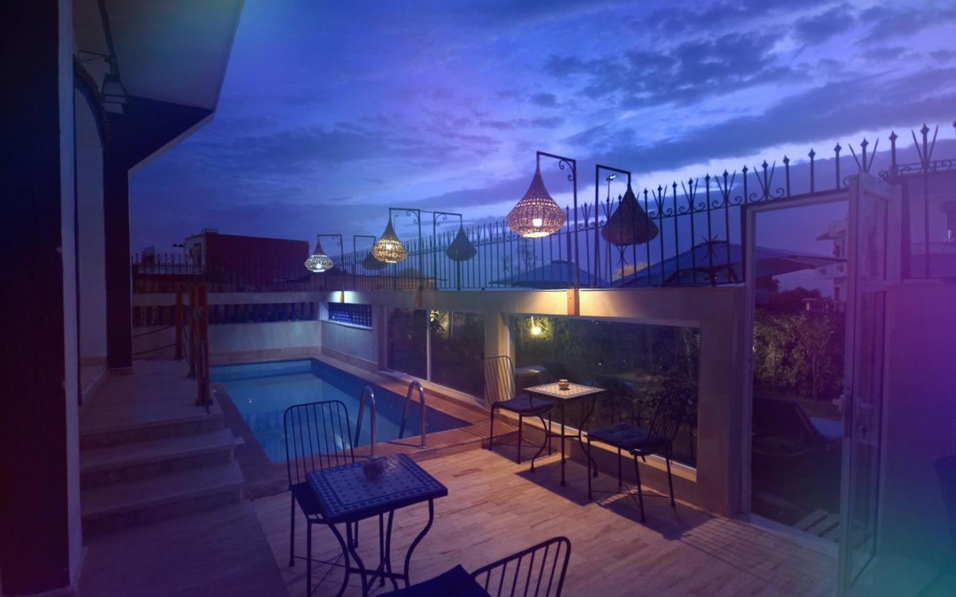 Blue Wave Lodge Agadir n'Ait Sa Exteriér fotografie