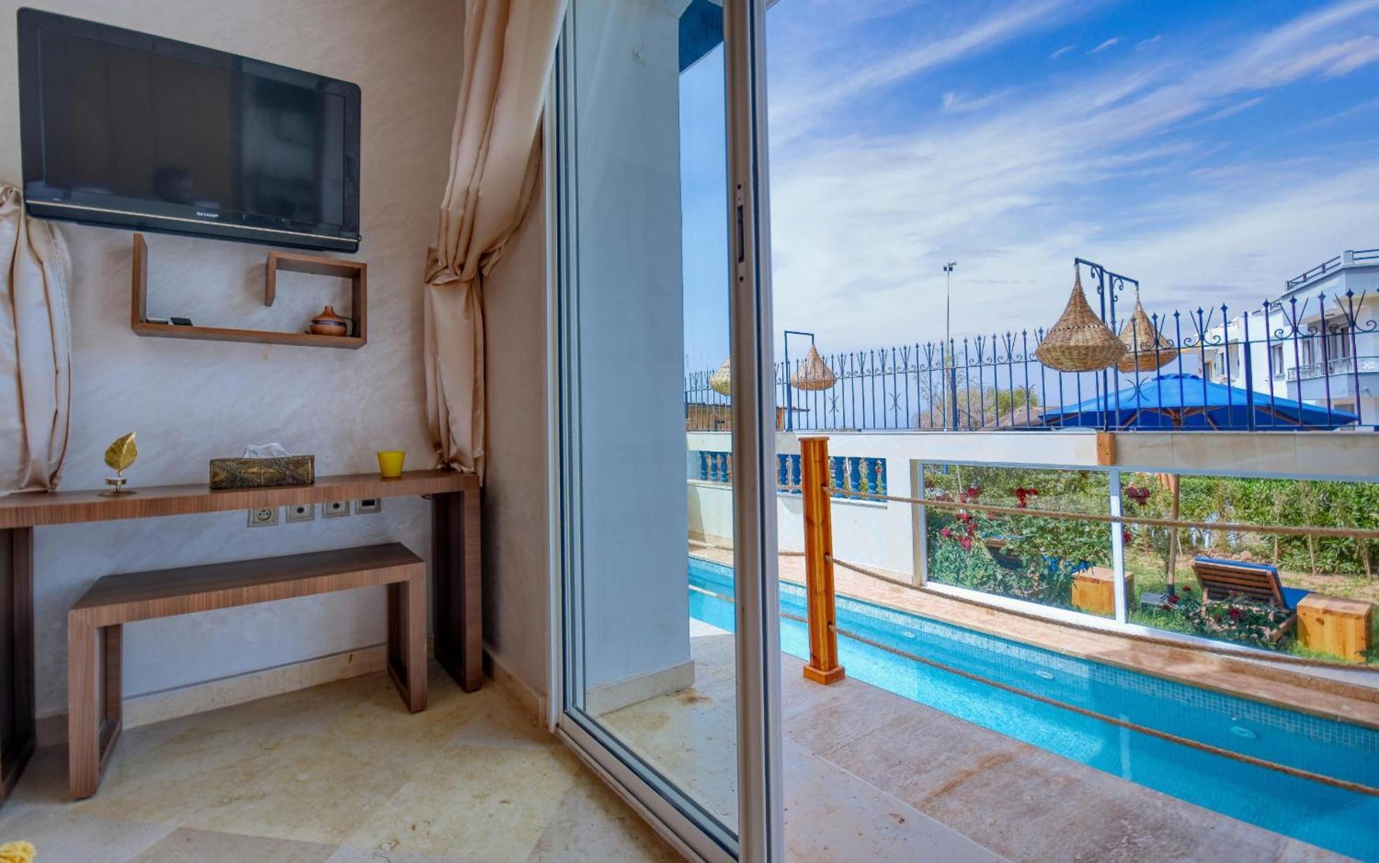 Blue Wave Lodge Agadir n'Ait Sa Pokoj fotografie